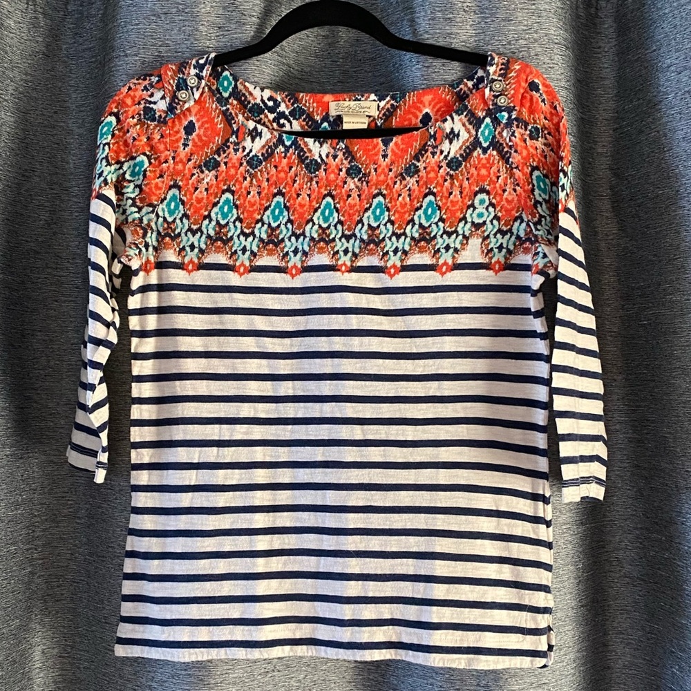 🎉VGUC- Lucky Brand Tee